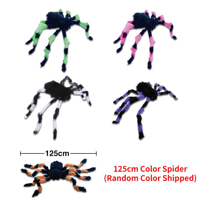 Fake Spider Realistic Plush Tricky Toy Spider Model High Simulation Toy Prank Halloween