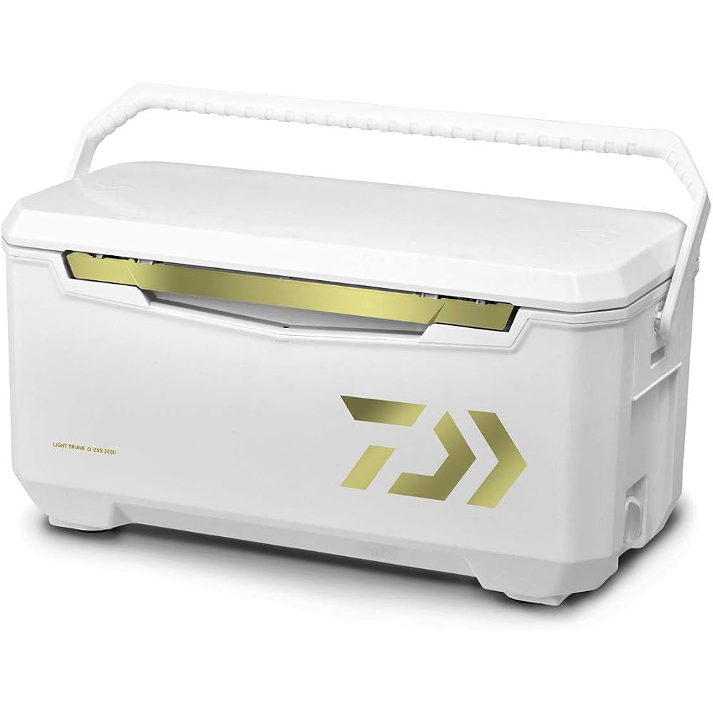 Daiwa Light Trunk Alpha ZSS3200 32L Fishing Cooler Box Champagne Gold