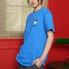 Vans Smiley Ice Cream Crew Neck Short Sleeve T-Shirt Women Tops Blue VN000FQPCGP