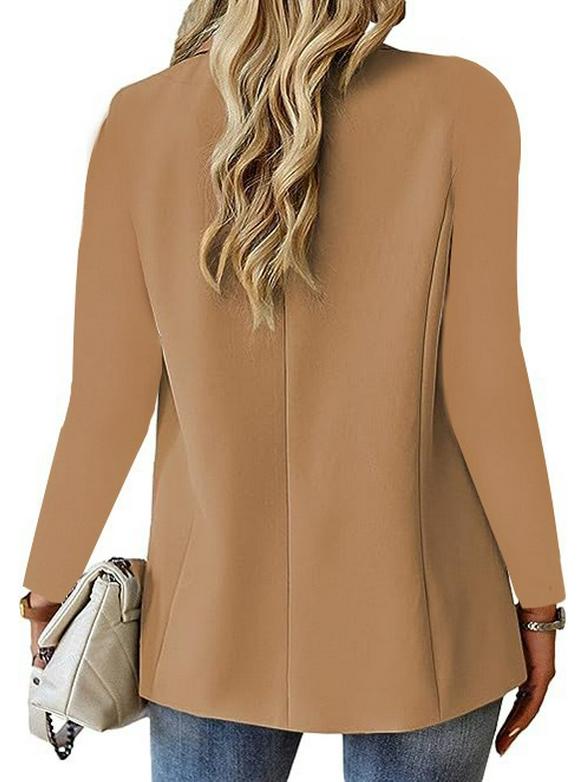 2024 Women's Autumn Long Sleeve Multi-Color Cardigan Blazer Jacket