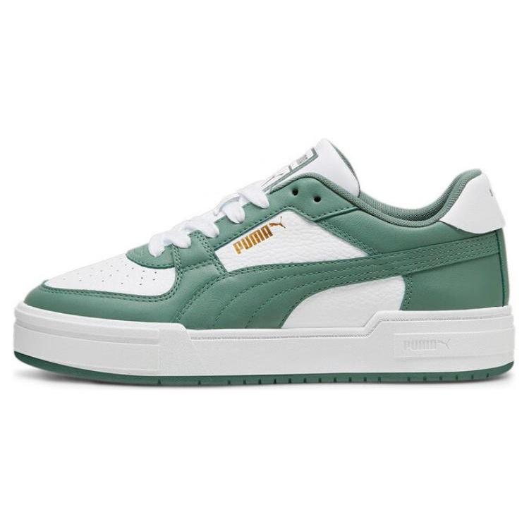 PUMA CA Pro Classic White Green Unisex 380190-33 EU 35.5