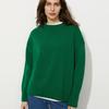 Maglione da donna autunno inverno collo alto a maniche lunghe tinta unita per top larghi da donna in maglia alla moda