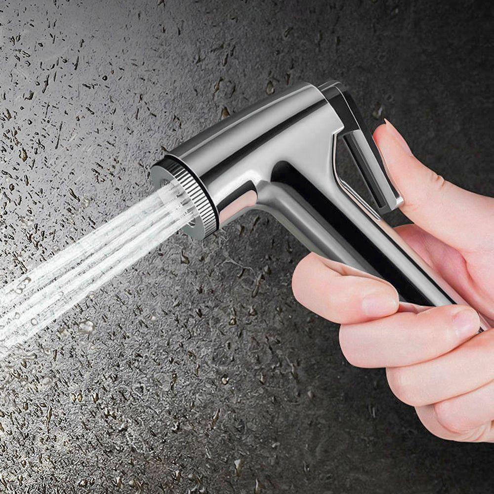 Toilet Bidet ABS Sprayer Handheld Hand Bidet Faucet Self Cleaning Bidet Shower Hand Sprayer Home Bathroom Toilet Accessories