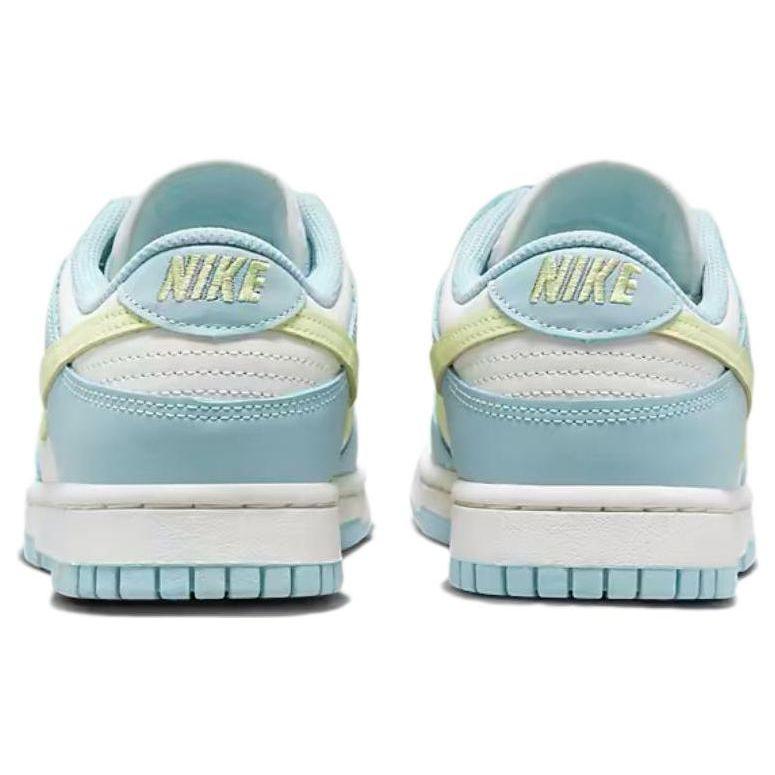 Nike Sneakers Dunk Low Ocean Bliss da Donna Bianco Vela Tinta Citron DD1503-123