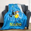 Pippi Longstocking Blanket With Customizable Name Soft And Comfortable Shawl Blanket For All Seasons Suitable For Home Travel Camping Office
