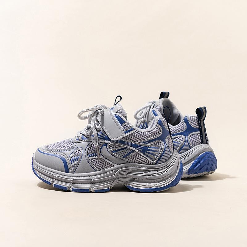 

Детская спортивная обувь 2025 осень новая мальчики универсальные папа дышащая сетка девочки повседневная обувь кроссовки 26-31 yards whole box shot 48 pairs серый