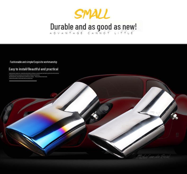 Universal Tailpipe Muffler for CRV, Range Rover, IX35 - High-Demand Model