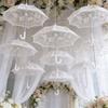 Wedding Decorative Lace Embroidered Umbrella DIY Sequin Umbrella Decorations  Home Decor
