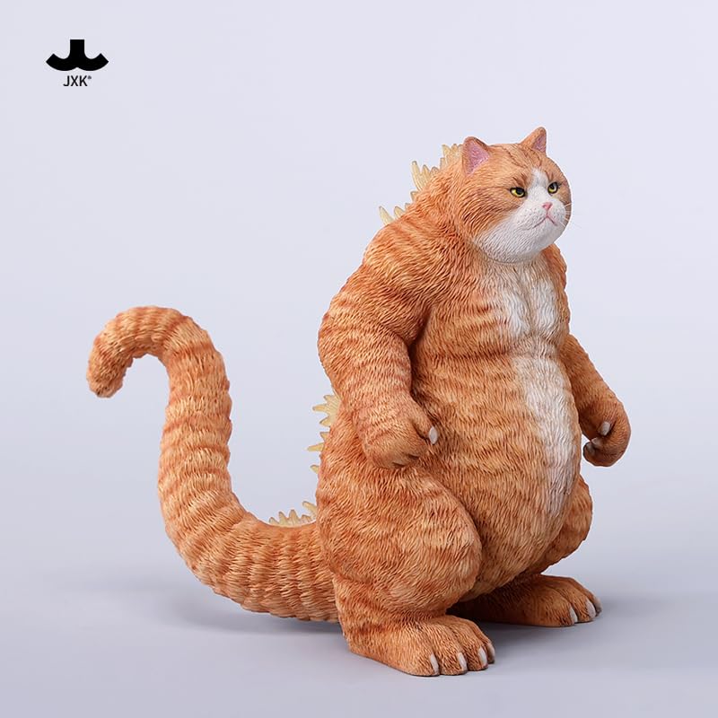 JXK Goji Nyan Durable Polyresin with Intricate Details Funny Cat Gift Pet
