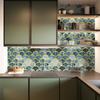 Fish Scale StoneWallpaper Peel And Stick Blue Waterproof Wall Contact Paper Fresh Self Adhesive Living Room Wall Decor