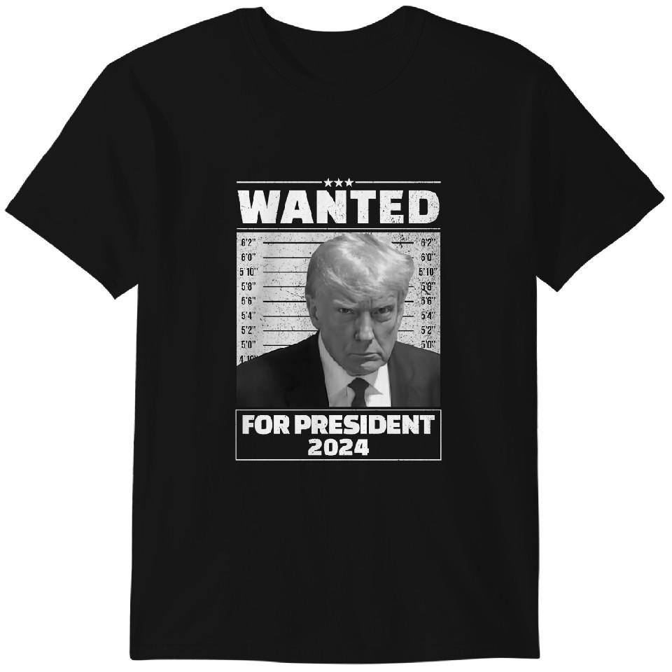 

Trump Mugshot Shirt POTUS Mug Shot Tshirt Save America Tshirt Trump 2024 Tee Trump 45/47 America First T-Shirt Funny Trump MAGA T-Shirt M