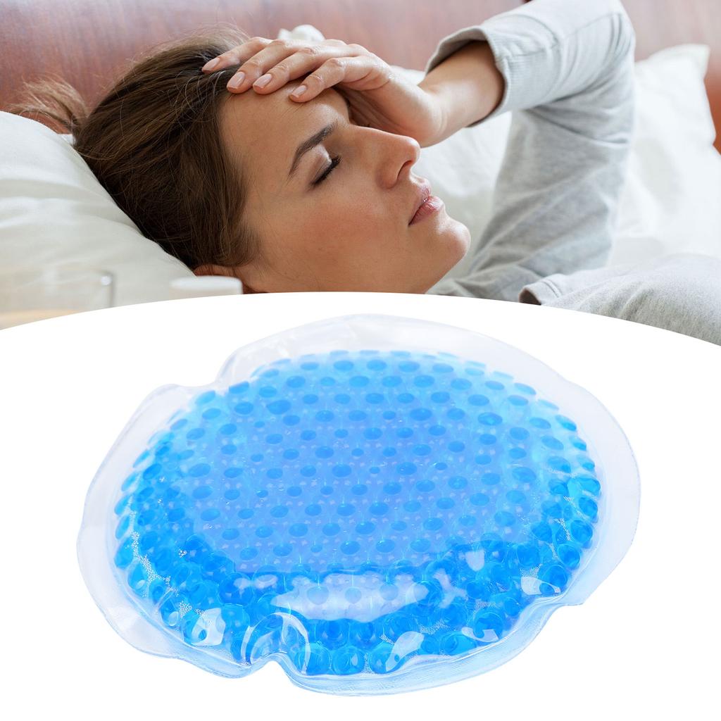 Reusable Gel Ice Pack Hot Cold Compress Round Shape Home Salon Pain Relief Gel Pack