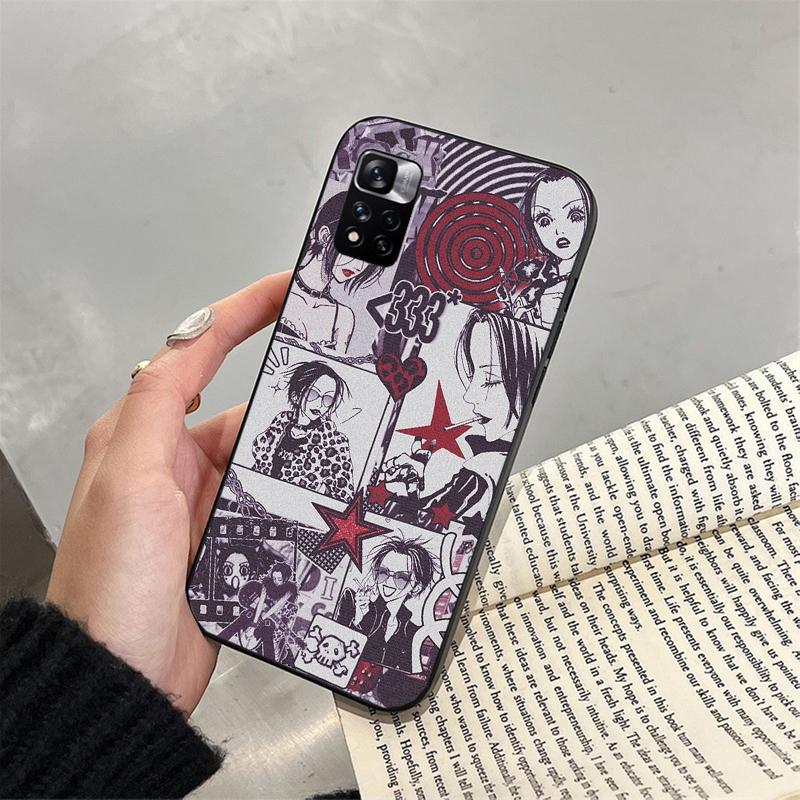 Phone Case For Xiaomi Poco C71 15T 14T Pro Redmi note 15 14 14 13 Pro Redmi A5 15C 13C Nana Osaki Anime