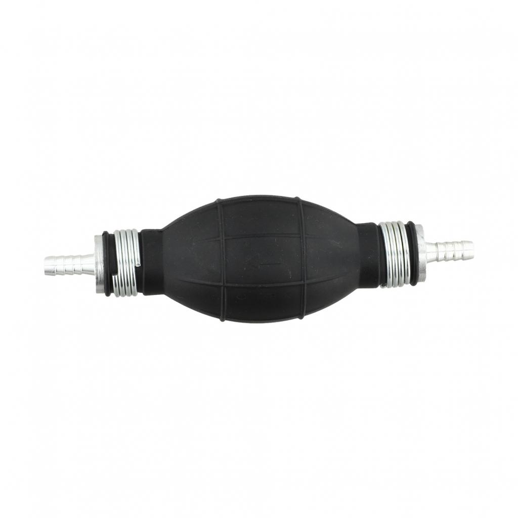 Fuel Hand-primer Pump Bulb Gas Petrol Rubber Aluminum Engine Car Water