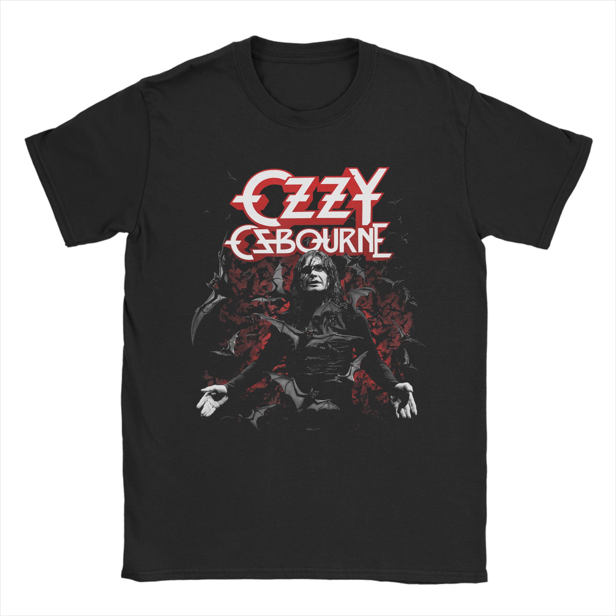 

Summer Ozzy Osbourne 40 Years of BATM Fashion T Shirts Cotton Tee Shirt for Men Awesome Hot Sale Short Sleeve Clothing 4XL