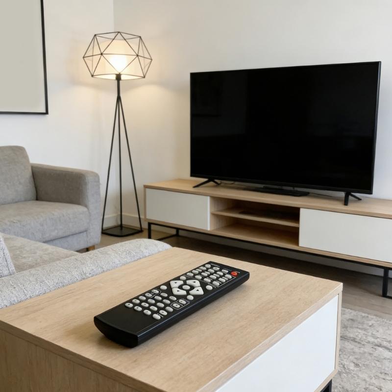Ergonomic Remote Control Comfortable Grip Reduced Fatigue Ideal for MBE664 AVR101 TV Extended Television Viewing