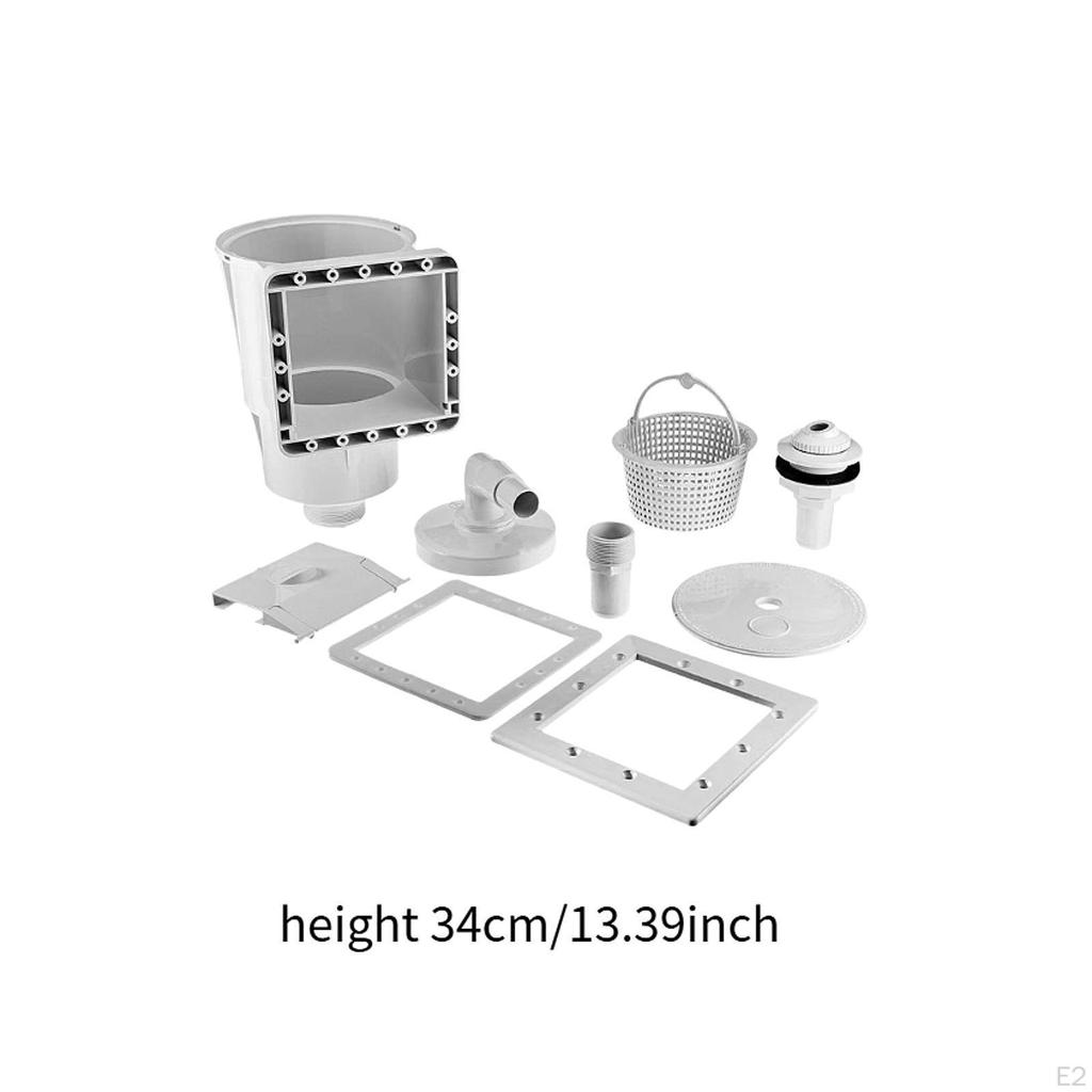 Pool Skimmer Kit Swimming Cleaning Replacement Heavy Duty Efficient High Performance Wear