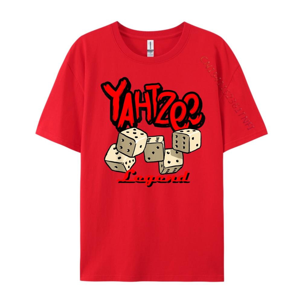 

Wear It Out Yahtzee Legend Pink Graphic Tees Luxury Clothes Unisex Figures S