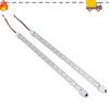 12V Interior LED Light Bar 48 Leds Strip Lights With Switch And Magnets 6500K White Light For Car Van RV With US Plug
