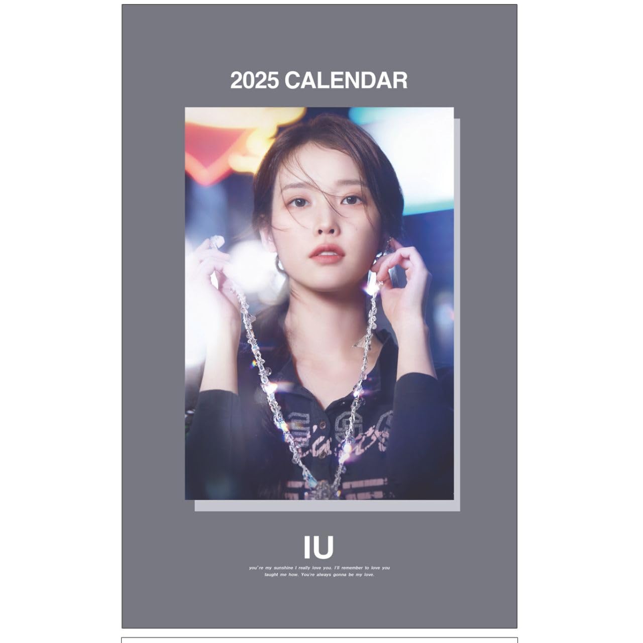 

2025 Wall Calendar Wall [K-STAR Calendar] (IU IU)