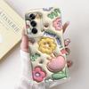 For OPPO Reno 12 5G Case CPH2625 Cute Cartoon Rabbit Cactus Soft Silicone Cover For Oppo Reno 12 Pro CPH2629 Bumper Reno12 Coque