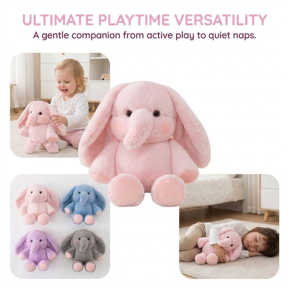 Back Cushion Stuffed Elephant Toy Stuffed Animals Elephant Doll Elephant Plush Doll  Children Gift