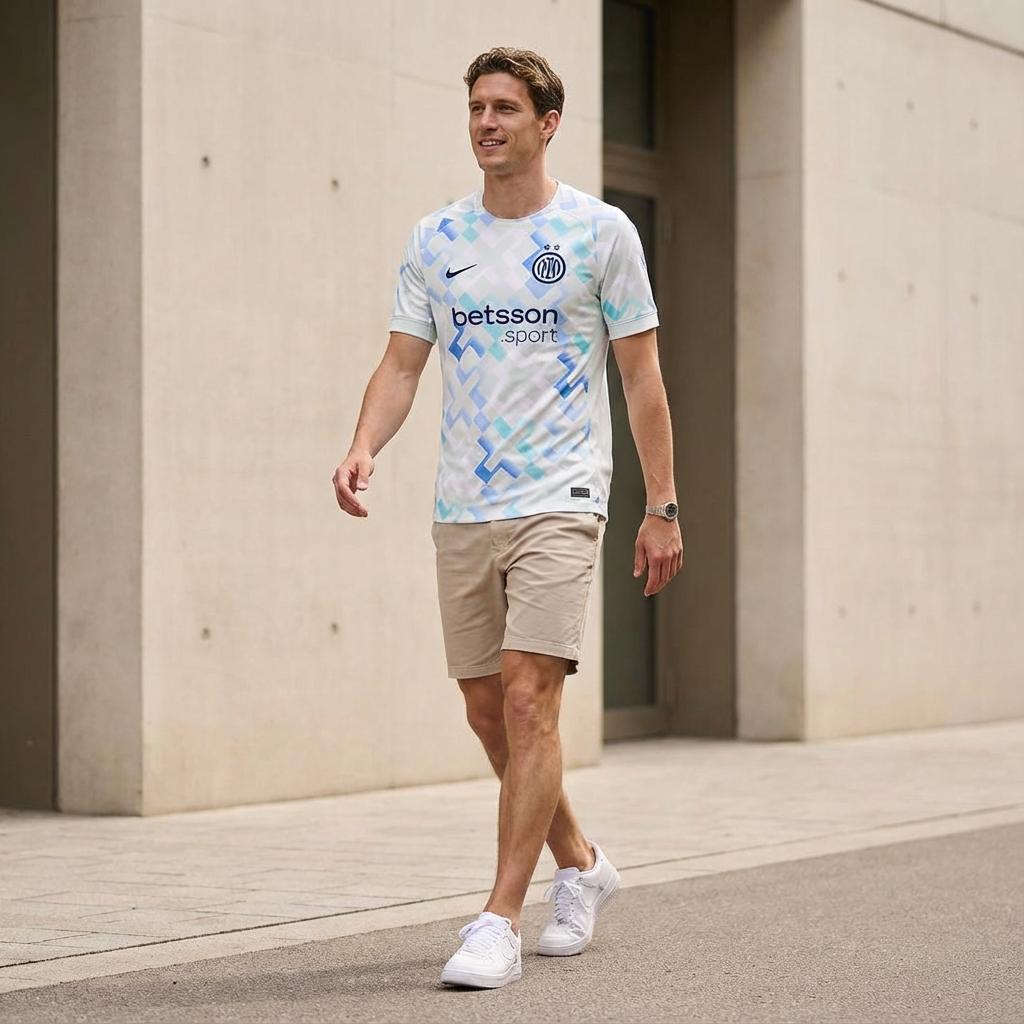 Nike Inter Milan 25/26 Season Comfortable Simple Pullover Away Fan Version Short Sleeve Football Shirt Men Tops HJ4604497