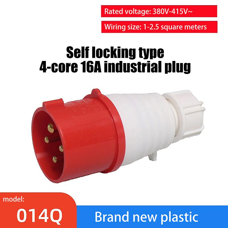 1 Piece 3Pin 4Pin 5Pin Industrial Plug And Socket Waterproof Connector 16A/32A Electrical Connection Wall Mount Socket