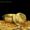 Pure Copper Cornucopia Decoration Living Room Wine Cooler Feng Shui Ornaments Office Attract Wealth Chinese Decorative Crafts