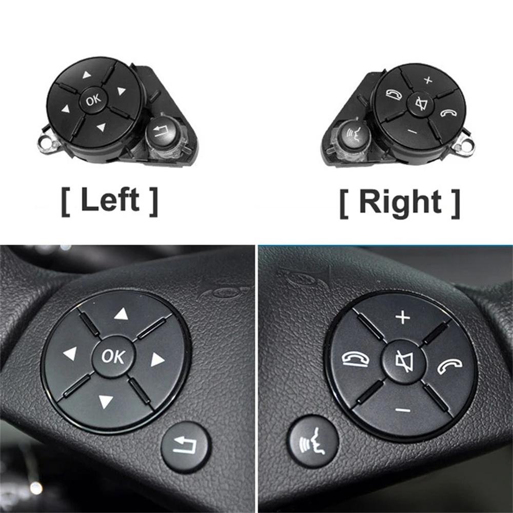 Car Steering Wheel Switch Buttons For Mercedes-Benz W204 W212 X204 W207 C/E/GLK-CLass