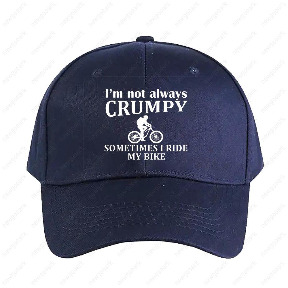 Funny Cycling Mountain Bike Biking Quotes Sayings Cap Women Unisex Adult Hat Casual Adjustable Printed Baseball Caps Trucker Cap