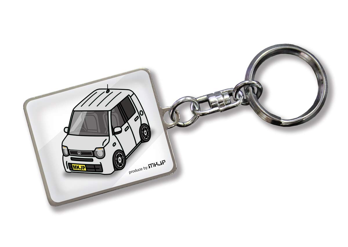 

MKJP Кастомный брелок Honda JH3 Белый автомобиль Серебристый N-WGN Базовый цвет