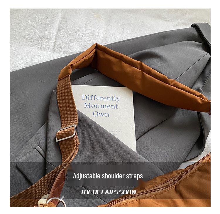 Women's Retro Minimalist Crossbody Dumpling Bag - High-End Commuter Fashion Shoulder Bag