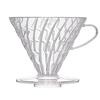 Hario V60 Transparent Dripper 03 Klar für 1-6 Tassen Kaffee Handtropf Made in Japan VDR-03-T