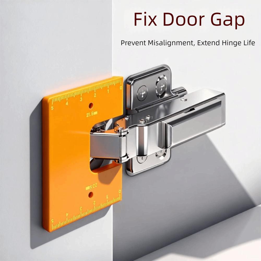 With Magnetic Fixed Hinge Installation Fixing Plate  Cabinet Door Panel Hinge