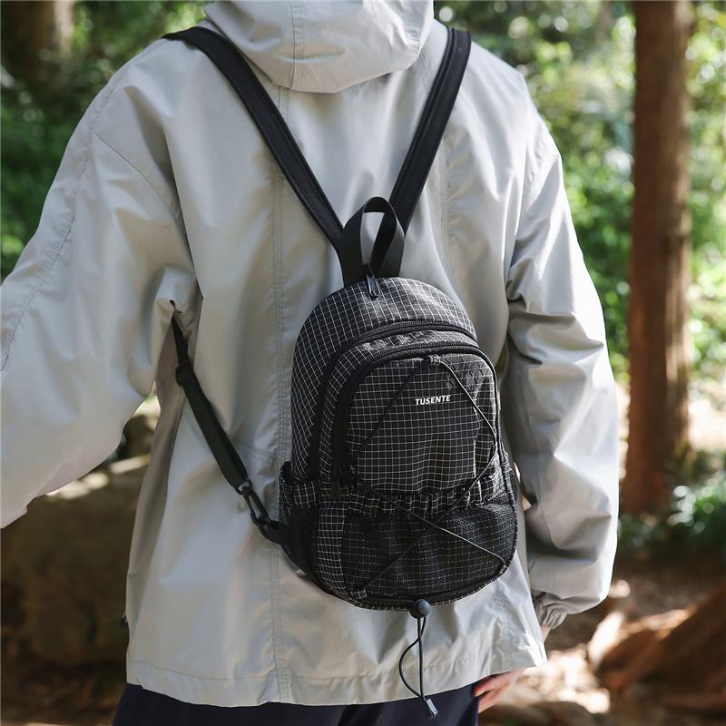 Multifunctional Chest Bag Men's Outdoor Small Backpack Lightweight Sports Crossbody Bag