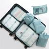 8 Pcs Packing Cubes Set, Waterproof Travel Luggage Organizer Bags, Multi-Size Clothes Underwear Shoe Storage Packing Cubes