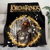 1PC The Lord of the Rings blanket, all-season lightweight home office outdoor nap multifunctional blanket, Christmas gifts
