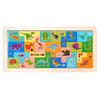 Montessori Wooden Educational Puzzle for Children: Fun Theme Block Toy for Early Cognitive Development