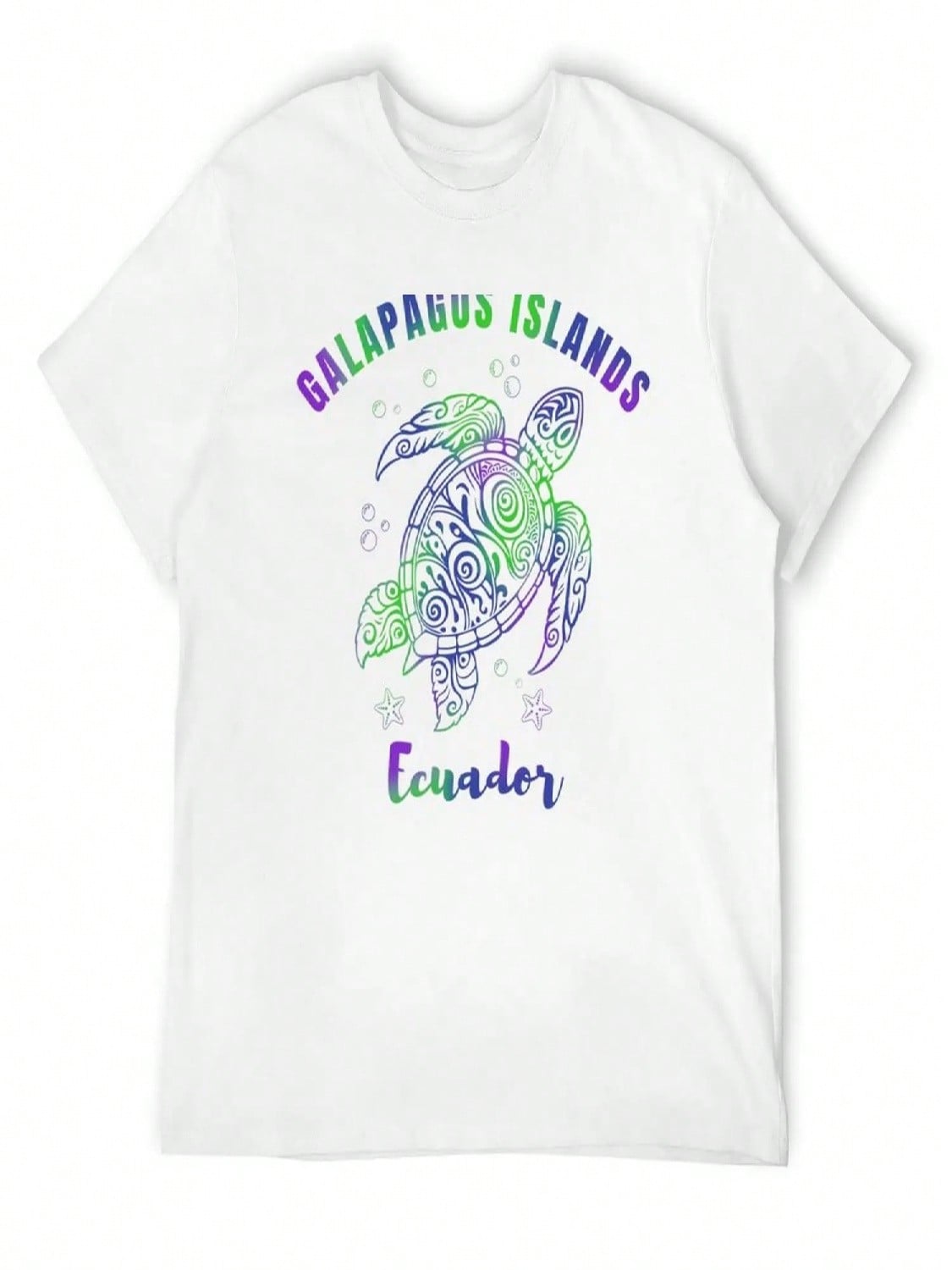 Galapagos Islands Turtle - Republic Of Ecuador T-Shirt Gifts For Boyfriend Blue Lock Blacks unisexs T Shirt Graphic S разноцветный