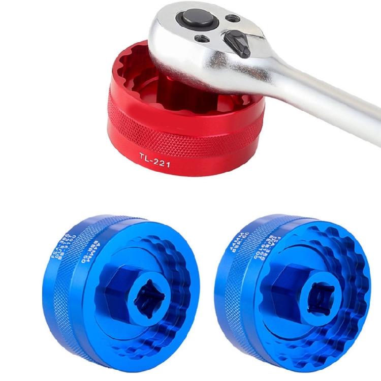 Efficient Bicycles Tool Aluminums Bike Bottom Brackets Tool Cycling Maintenances for Durability and Stability