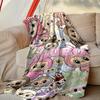 LABUBU Blanket Lightweight Print Throw Blanket For Couch, Bed, Car, A Heartfelt Gift for Your Family and Friends