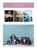 Korean Women's Expandable Travel Bag: Large Capacity, Dry/Wet Separation, Yoga Training