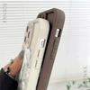 White Lotus Flower Silicone Case for iPhone 16 15 14 13 12 11 Pro Max XS XR X Anti-Scratch, Shockproof, Trendy Protective Cover