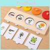 Montessori Cycle Growth Puzzle Wooden Educational Toy For Learning Preschool