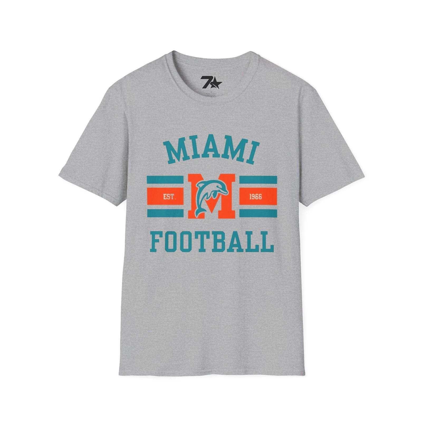 Miami Dolphins Football T shirt 3XL