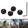 4 Cable End Set Aluminum Alloy Multi- Tips Outer Er Ball Hat s for Cycling Accessory