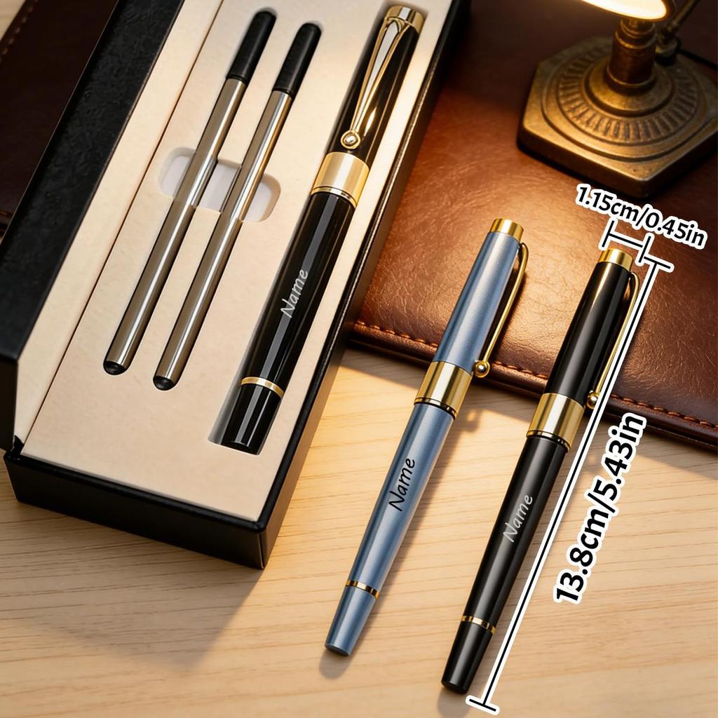 Custom Engraved Text Ballpoint Pens Personalized, Customized Name Ballpoint Pen, Personalized Engraving Pen, Customizable Nice Pens For Writing,