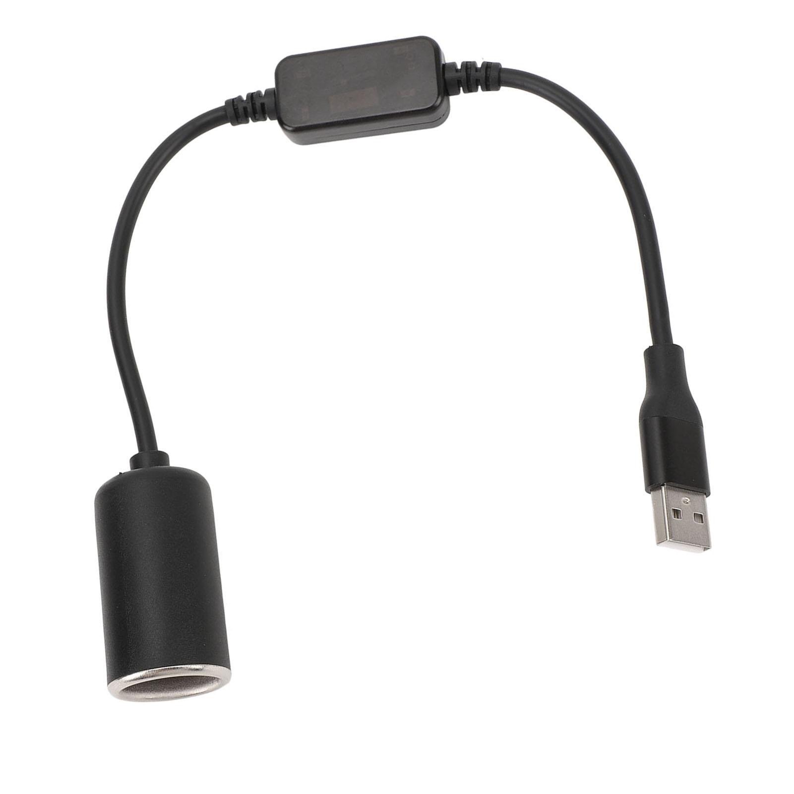 

Адаптер USB папа к гнезду прикуривателя 12 В 8 Вт, кабель питания-конвертер для видеорегистратора, GPS-навигатора для автомобиля