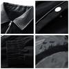 Autumn Winter Casual Retro Men Coats Outdoors Windproof Fashion Lapel Tops New Loose Breathable Versatile Solid Jacket Men